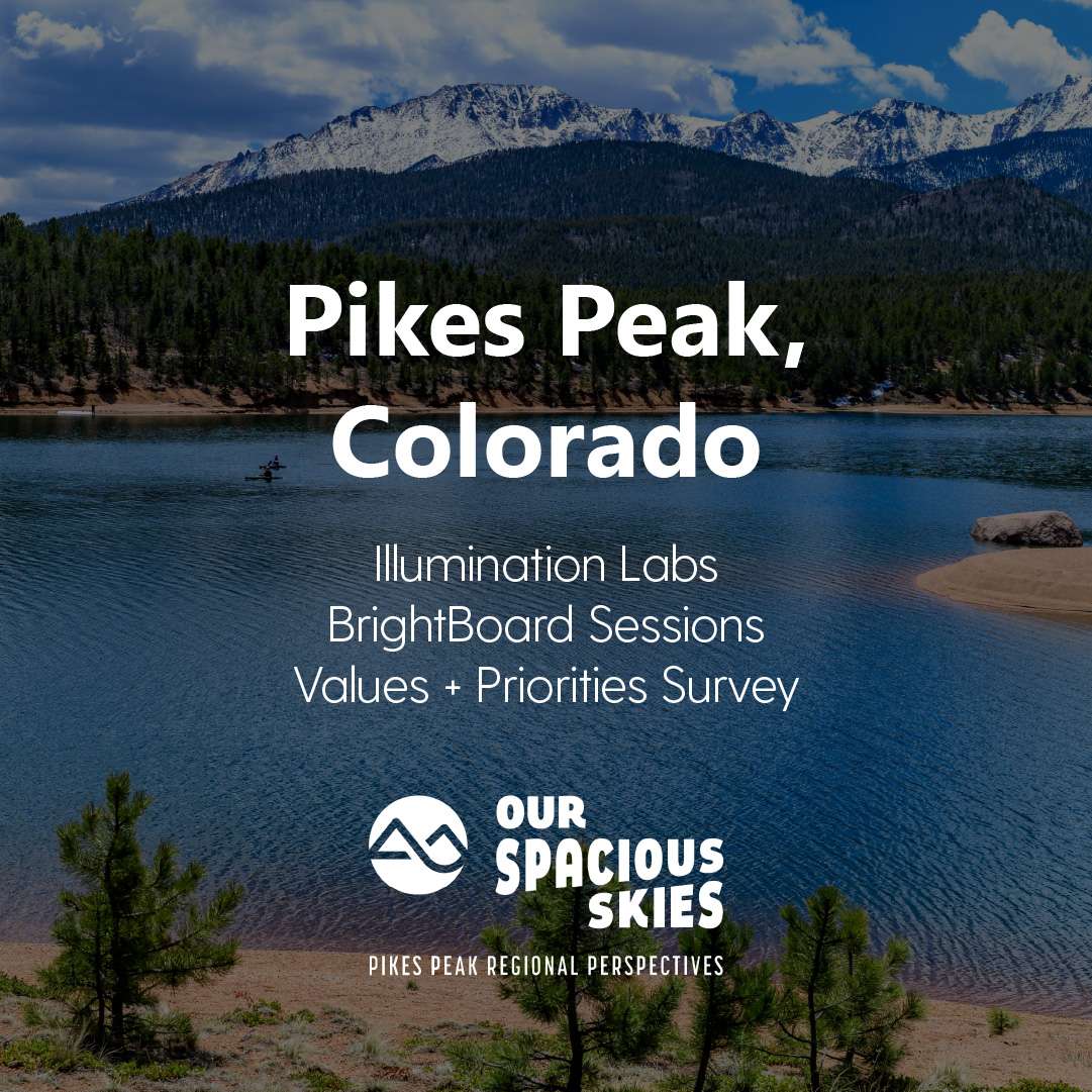 Case Study tile for Regional Visioning work in Pikes Peak, Colorado