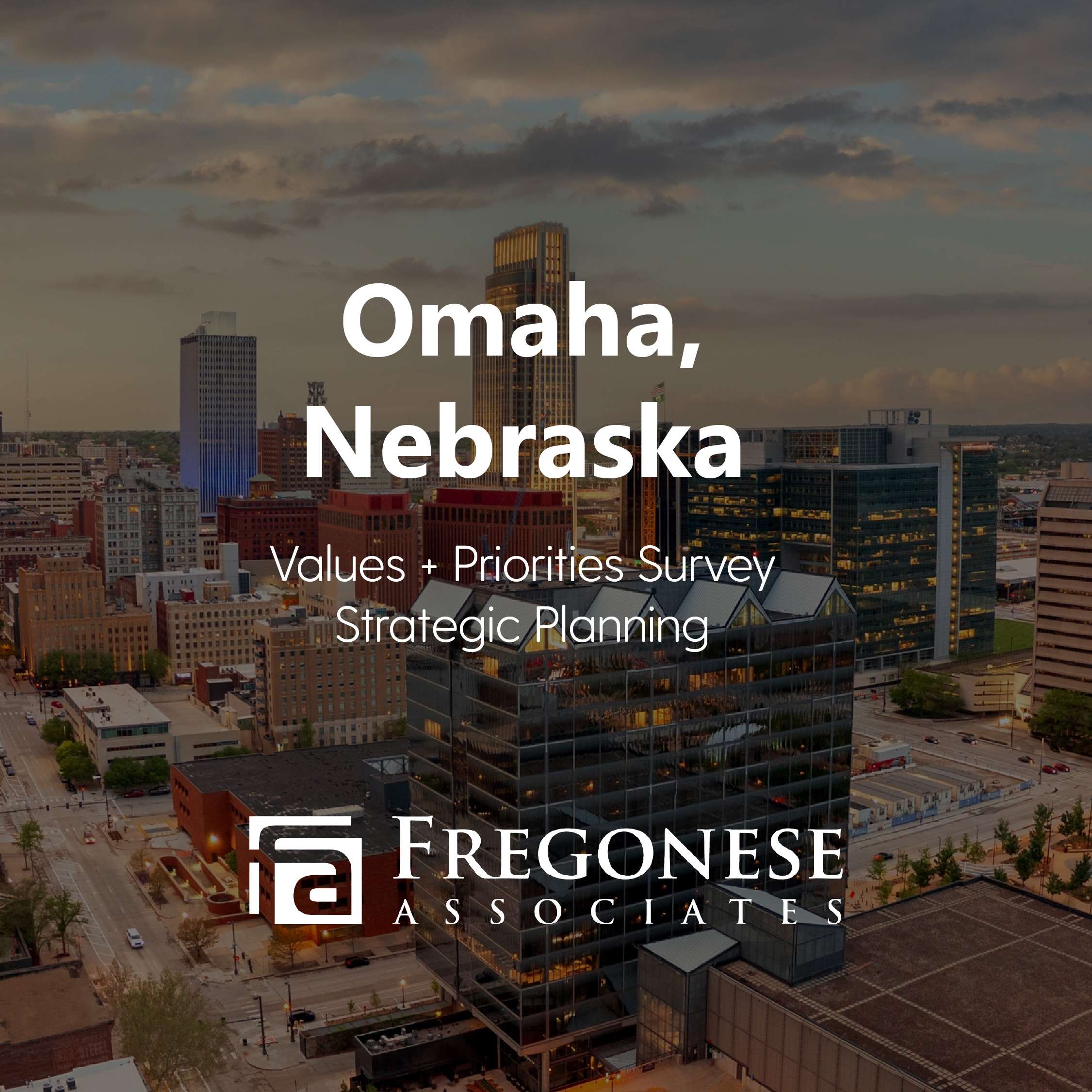 Case study tile for Omaha, Nebraska regional visioning study